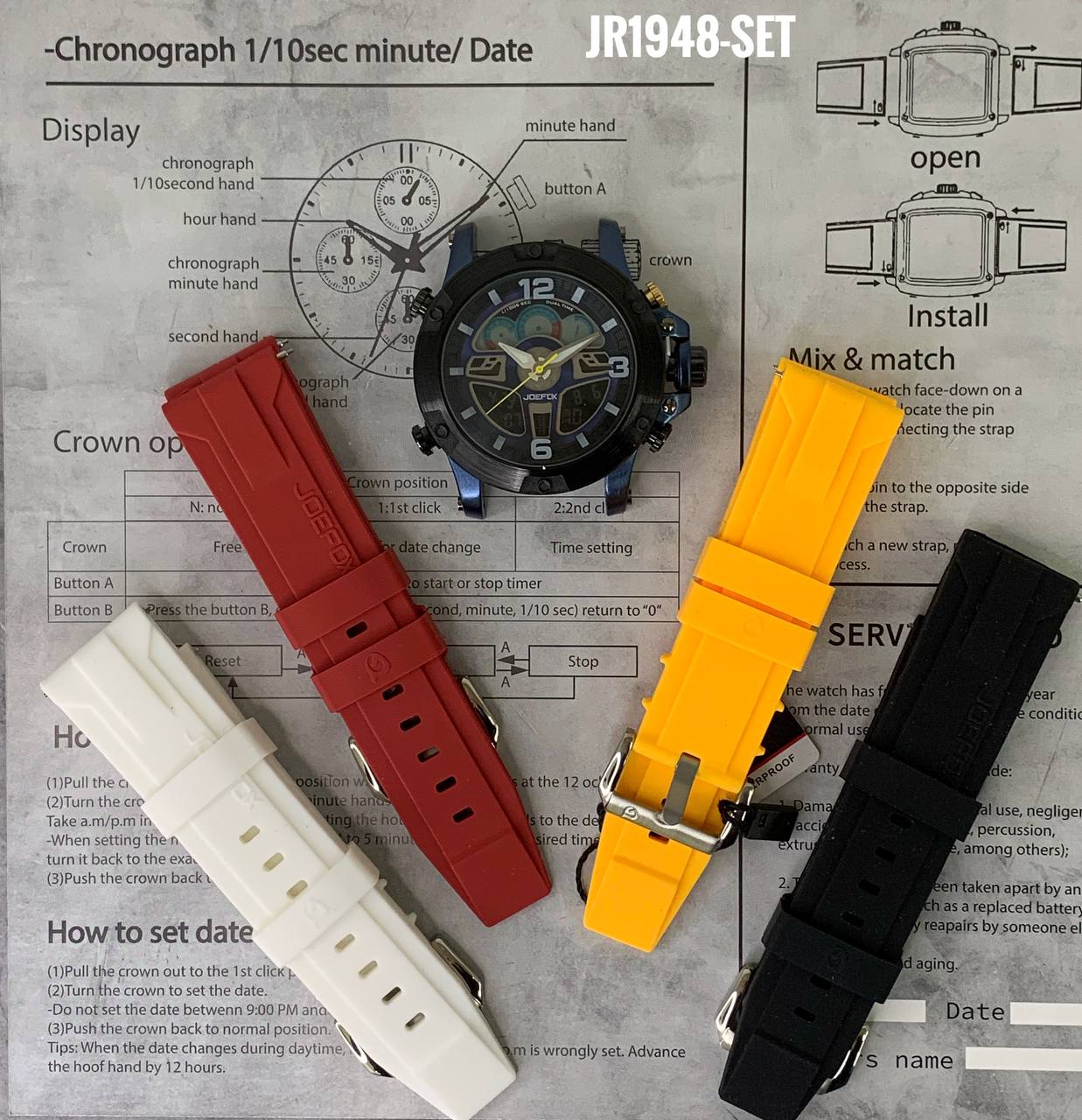 ¡OFERTA EXCLUSIVA! TEN CUATRO RELOJES EN UNO