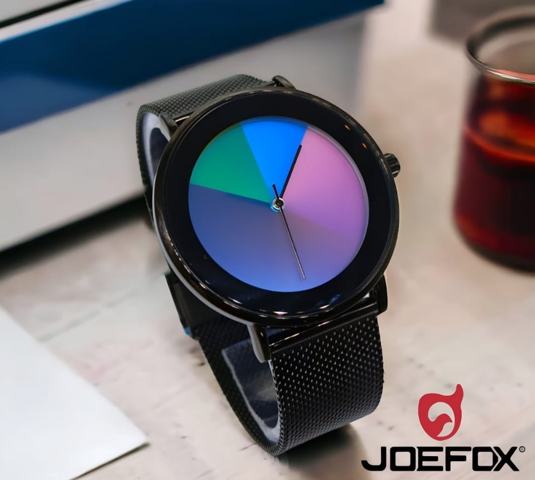 RELOJ UNISEX MARCA JOEFOX UNICO, LLAMATIVO Y DIFERENTE