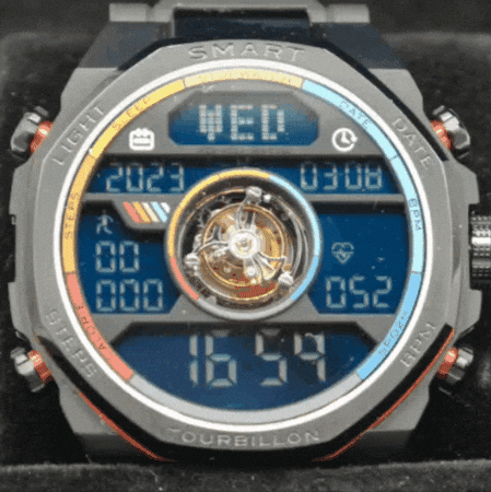 Reloj marca joefox 2306 pulso goma unico y exclusivo